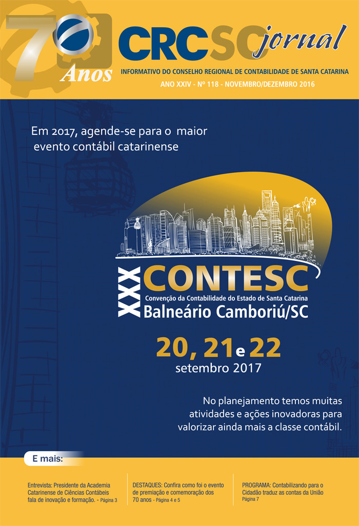 Em 2017, agende-se para o maior evento contábil catarinense