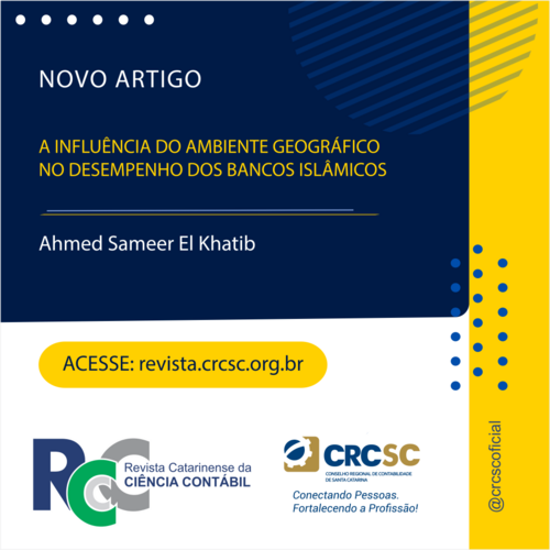 Artigo Revista RCCC: A influência do ambiente geográfico no desempenho dos bancos islâmicos