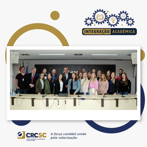 CRCSC recebe alunos de São Bento do Sul e Rio do Sul para Integração Acadêmica