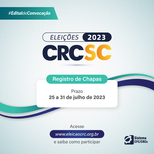 Eleições CRCs: CFC publica edital de convocação para registro de chapas